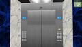 Another bank of elevators with different floor indicators (13 May 2026)