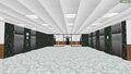 2nd floor elevator lobby.