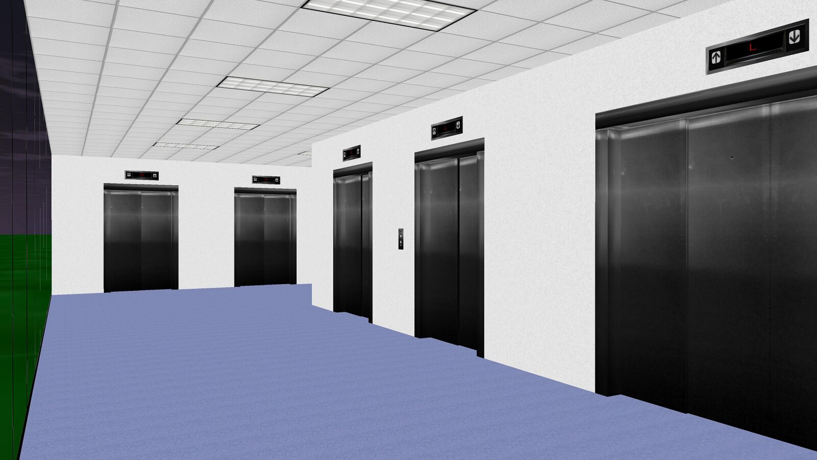 File:Upper Service Corridor.jpg - Skyscraper Wiki